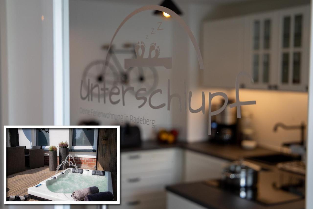 Unterschlupf Radeberg Mit Garten & Whirlpool Kültér fotó