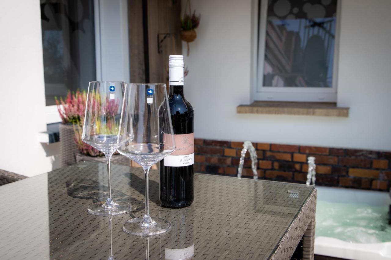 Unterschlupf Radeberg Mit Garten & Whirlpool Kültér fotó